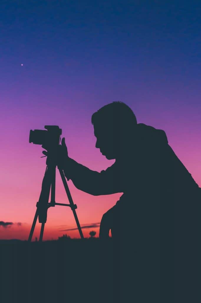 keeping the camera steady