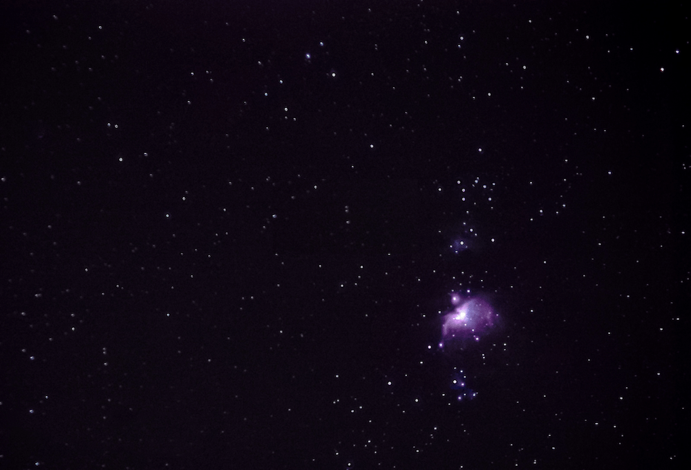 astrophotography image of M42