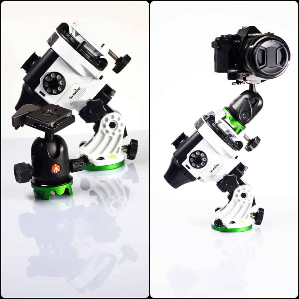 ball head adaptor setup