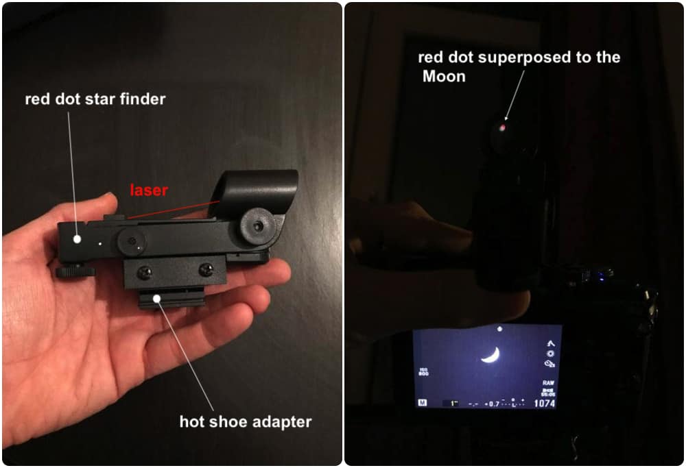 red dot star finder
