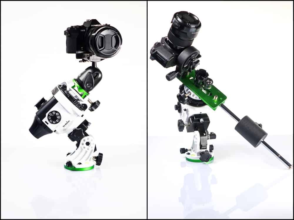 SkyWatcher Star Adventurer Pro in the wide field and deep sky configurations