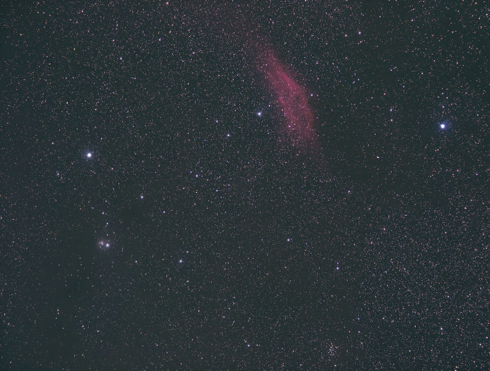 California Nebula wide field