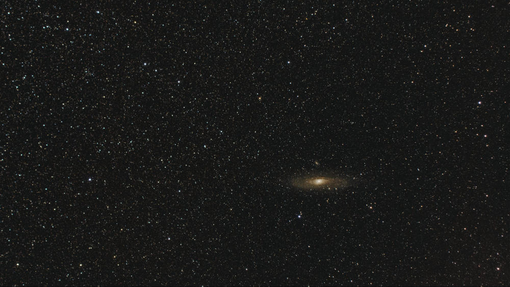 Andromeda Galaxy shot with Sony RX10