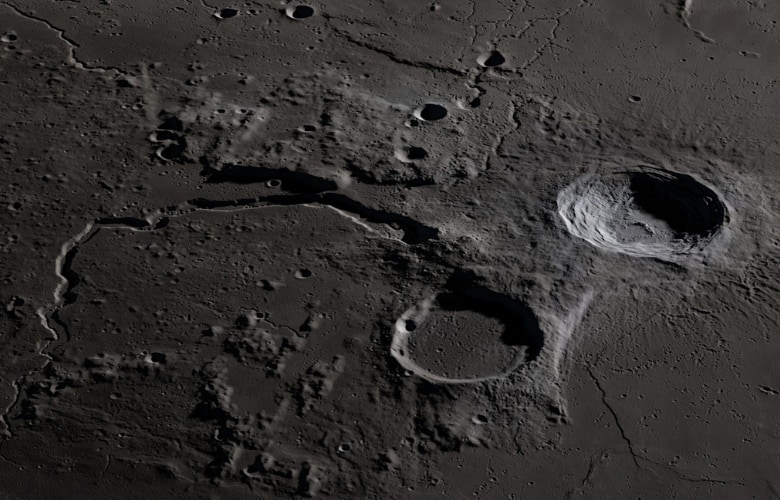 The Moon's Aristarchus Plateau