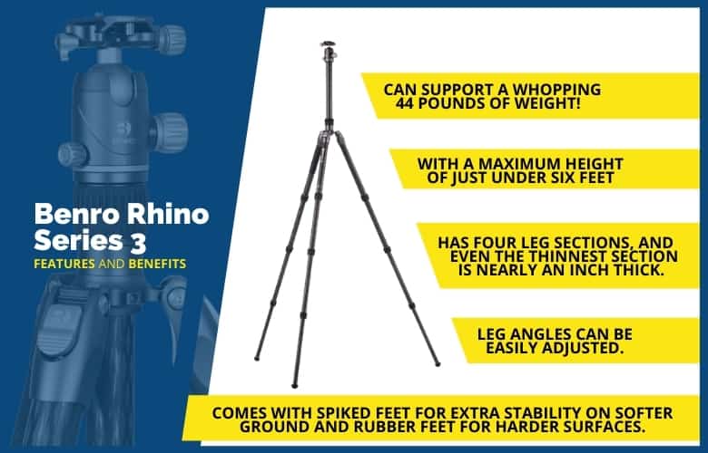 Benro Rhino Series 3 Features