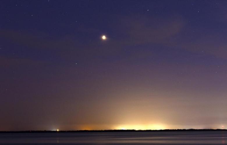 Mars Visible from Kennedy Space Center