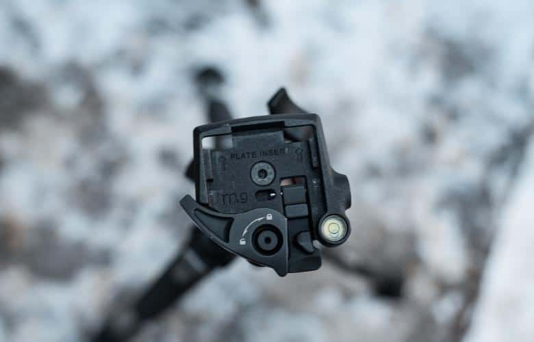 Manfrotto Quick Release Plate Slot (receiver) on tripod head
